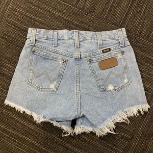 Wrangler High Waisted jean Shorts
